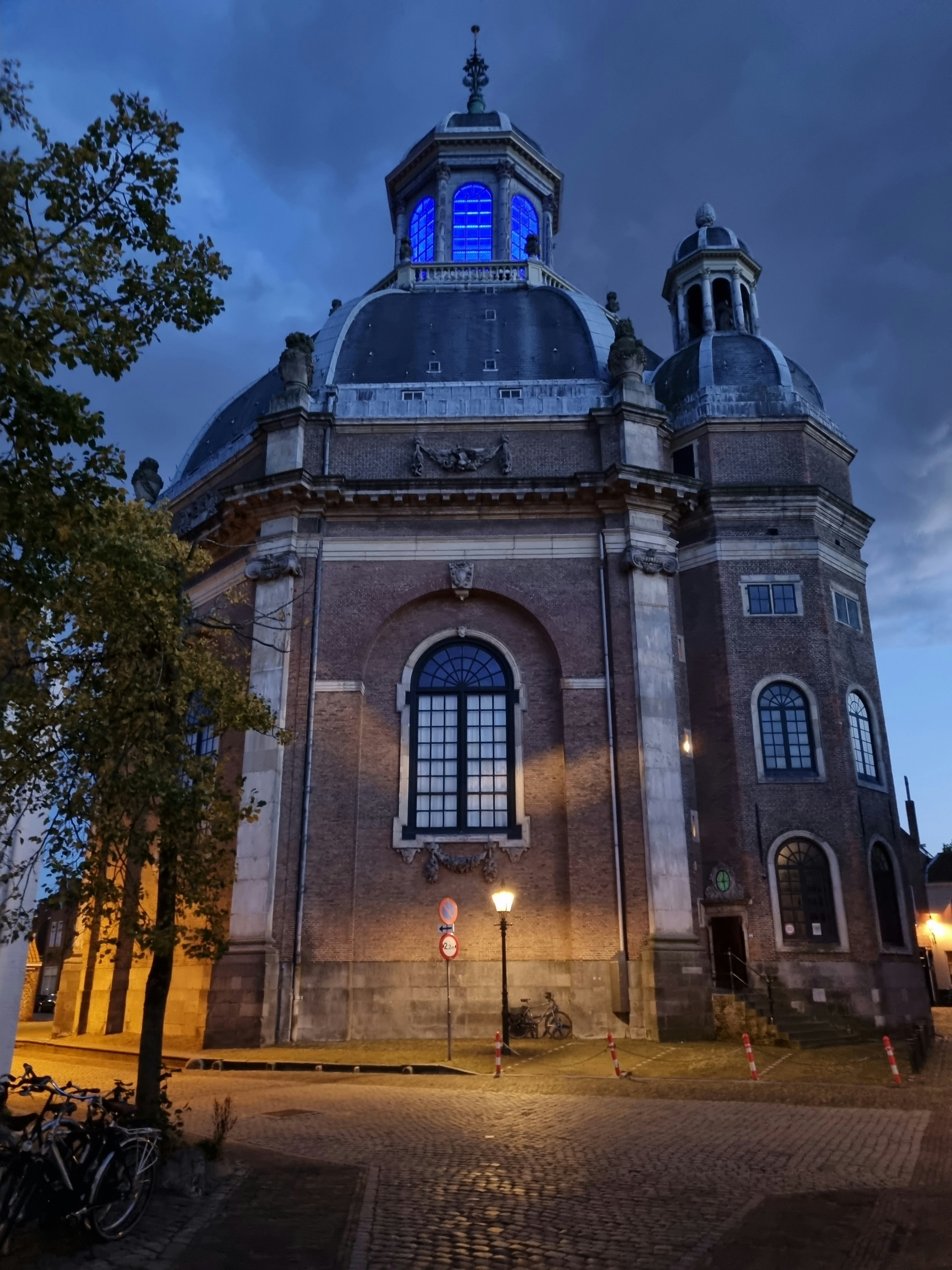 a large building with a clock on the top of it