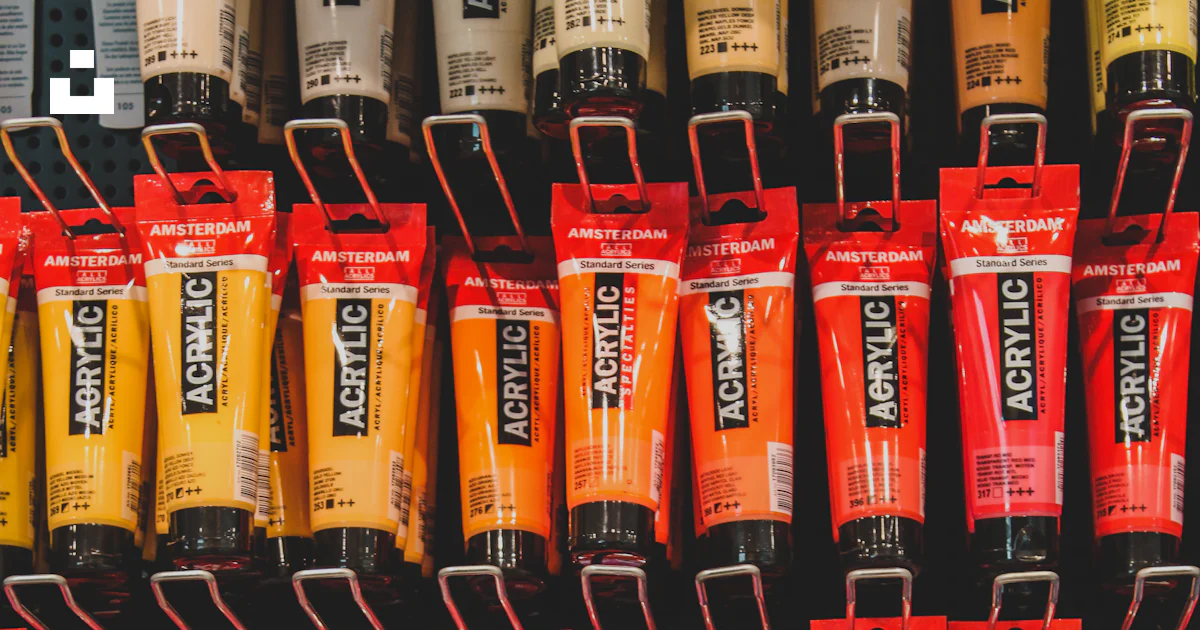 Toothpaste Color Paint A display of many different colors of toothpaste photo – Free Boston ...
