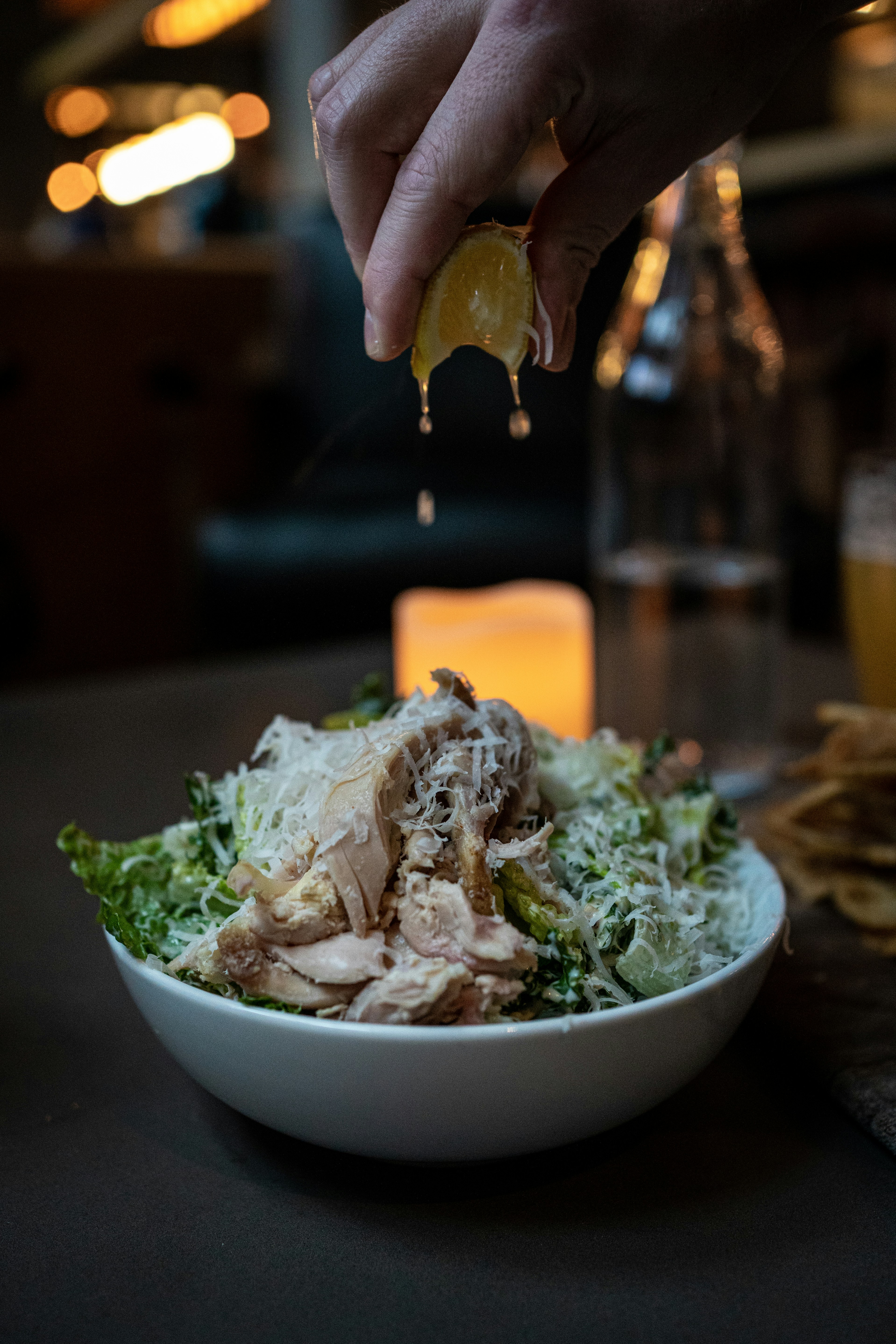 Caesar's Salad with Chicken