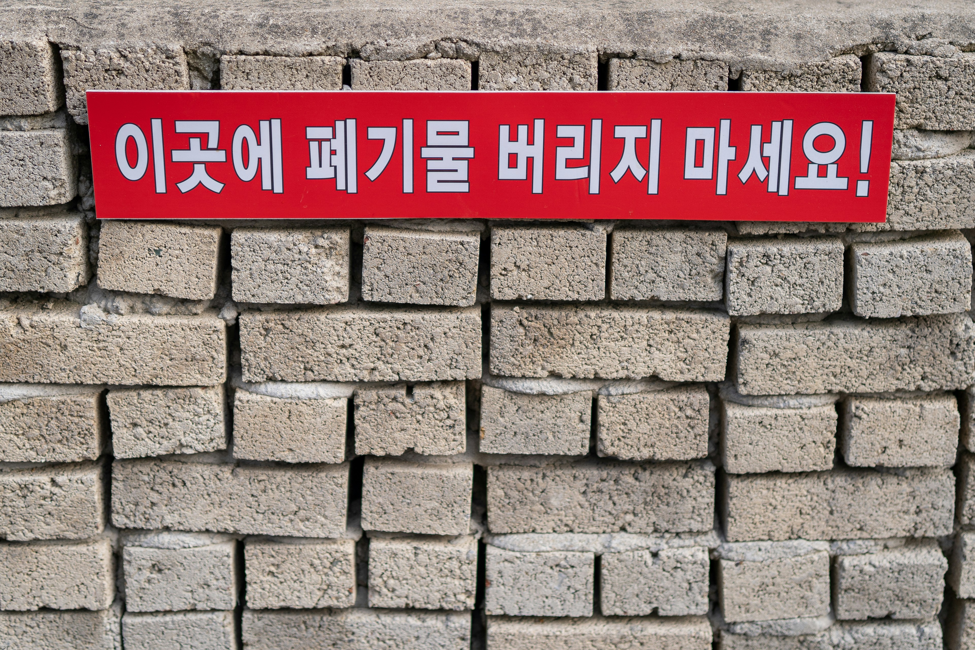Papan tanda berbahasa Korea di depan bangunan, contoh nyata pentingnya belajar hangeul sebelum liburan korea