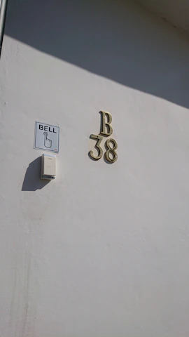 A video doorbell installation in progress.