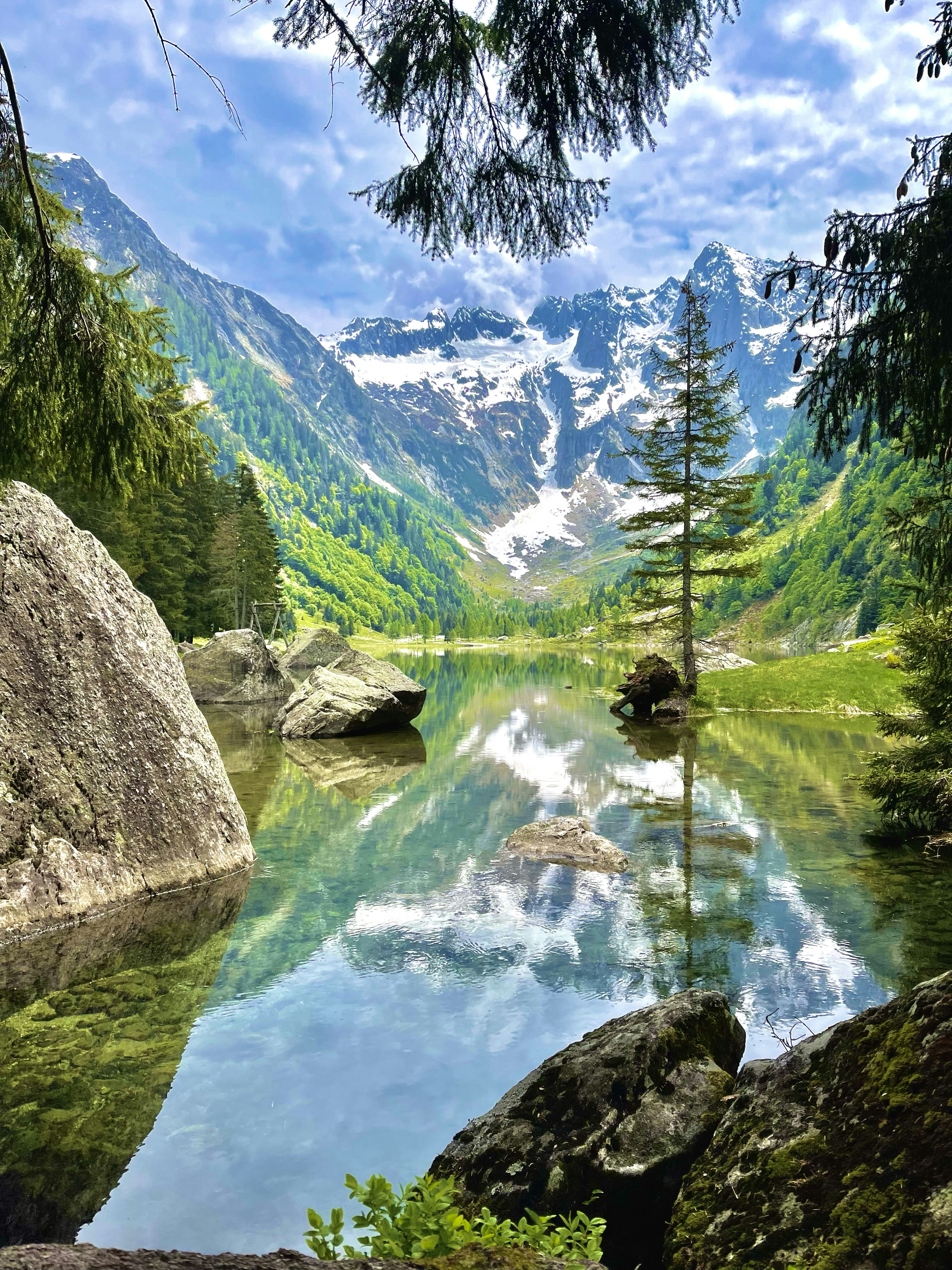 Peaceful Swiss lake view – a perfect spot for authentic Swiss travel experiences and scenic relaxation.