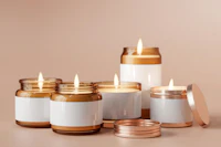 Candle lit