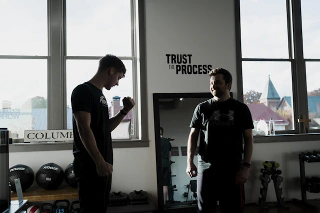 Manager coaching technicians