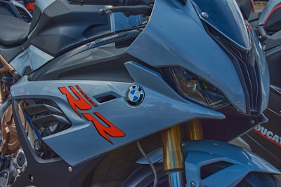 A close-up of the BMW R1300 GS showcasing its modern design.