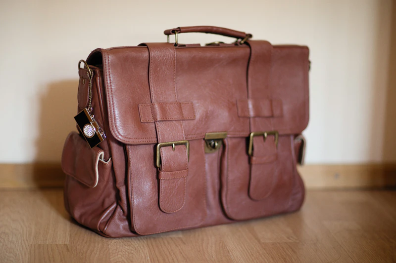 Canvas Messenger Bag — Safari-Style