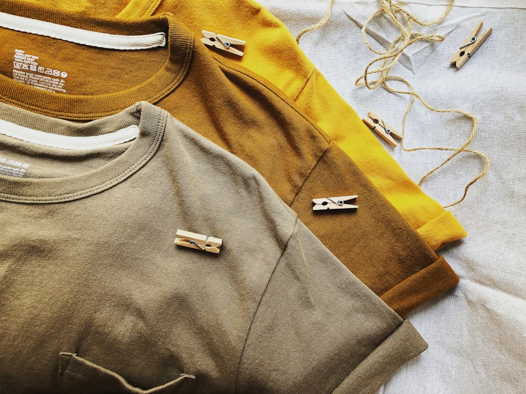 graphic tees flatlay