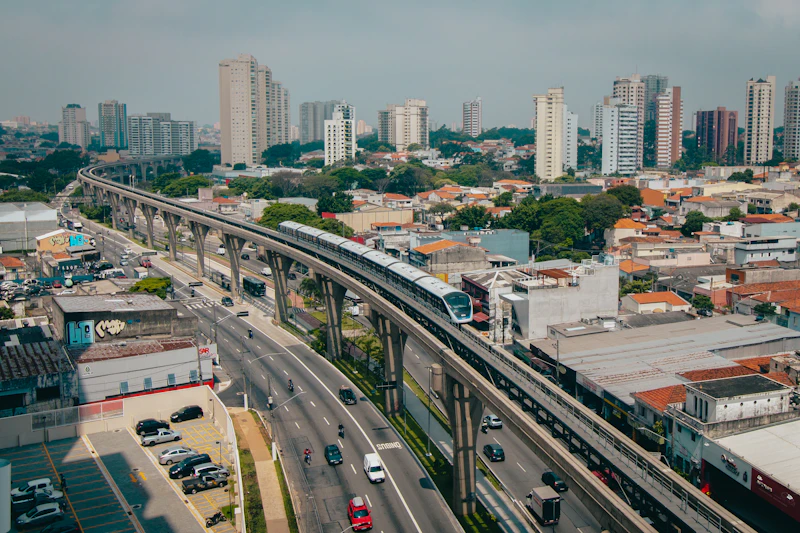 Vista aérea de São Paulo