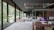 A modern office interior showcasing clean lines and natural light.