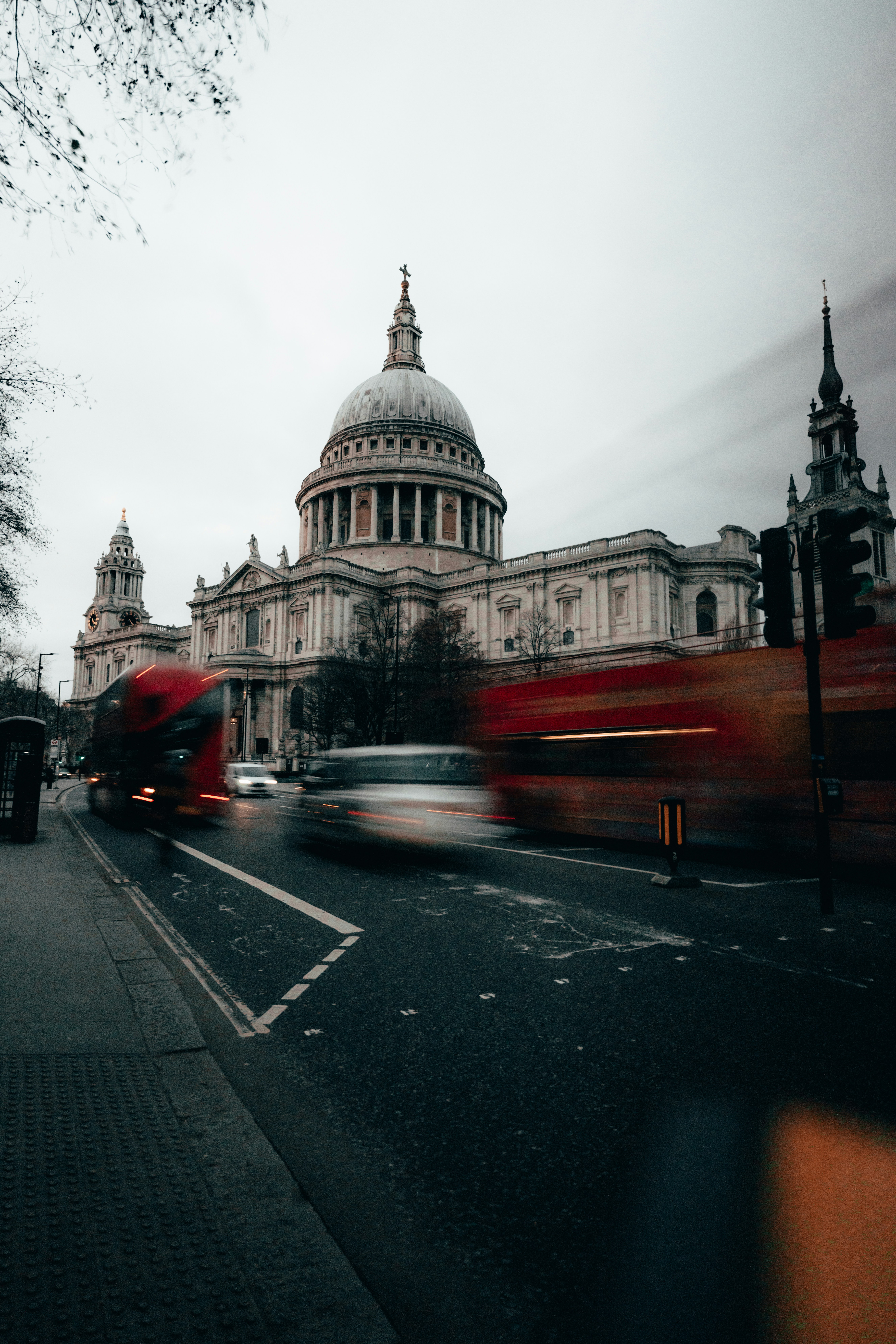 St Pauls Cathedral London long exposure
