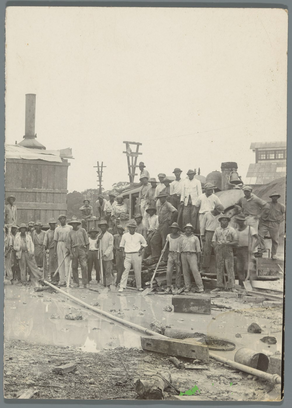 a group of men standing next to each other