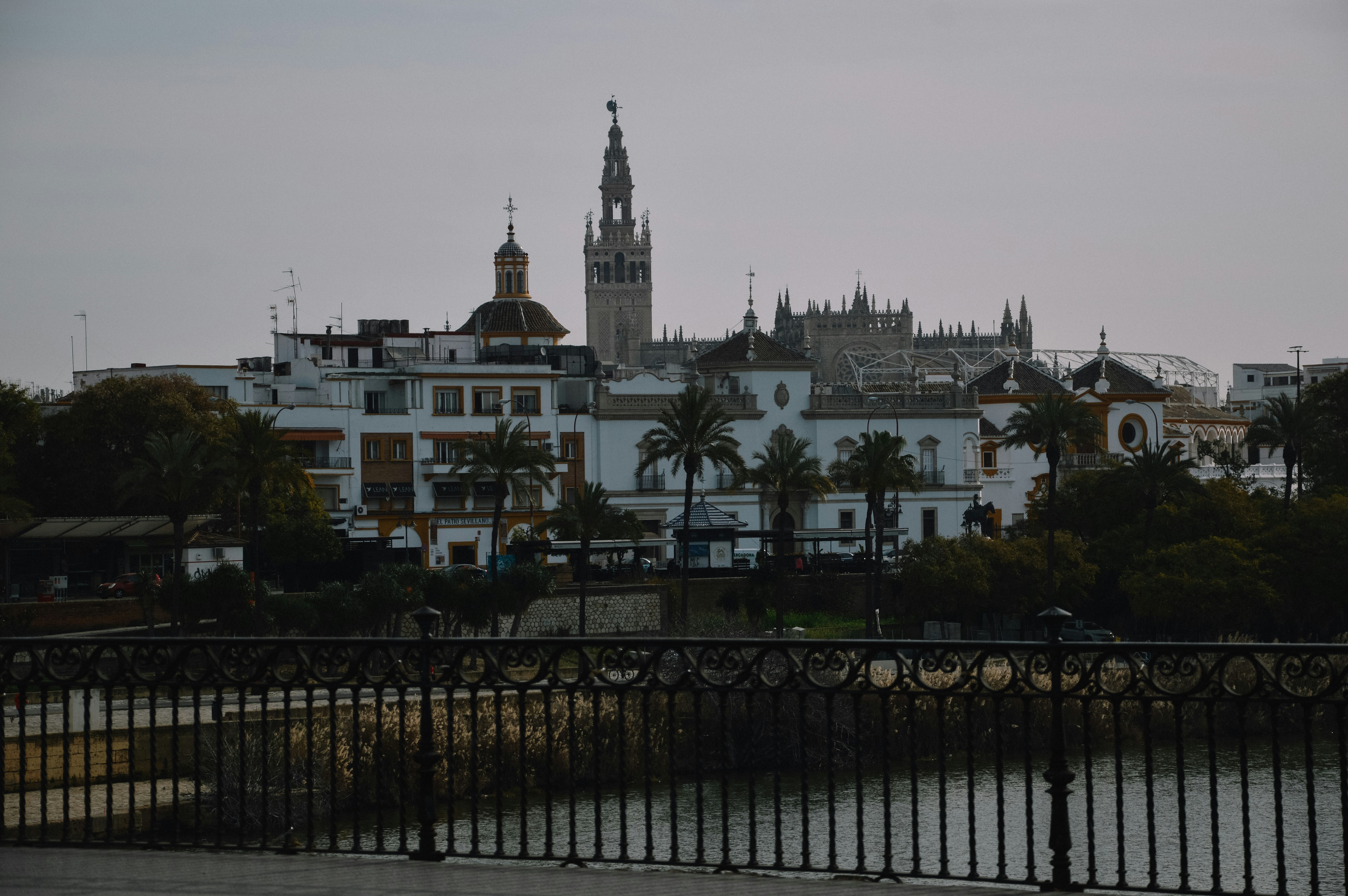a view of a city from across a river