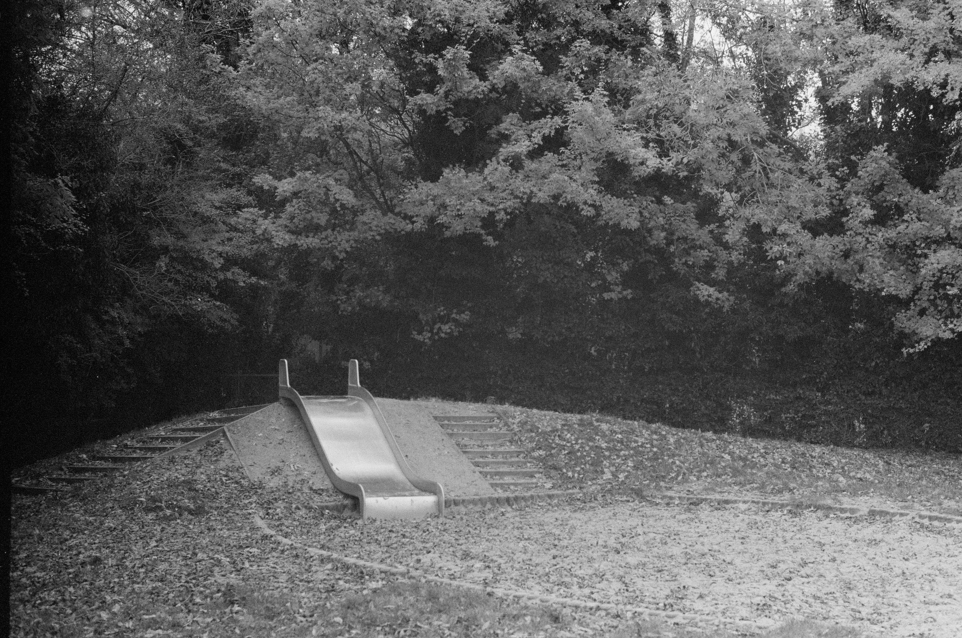 A black and white photo of a skateboard ramp photo – Free Play area ...