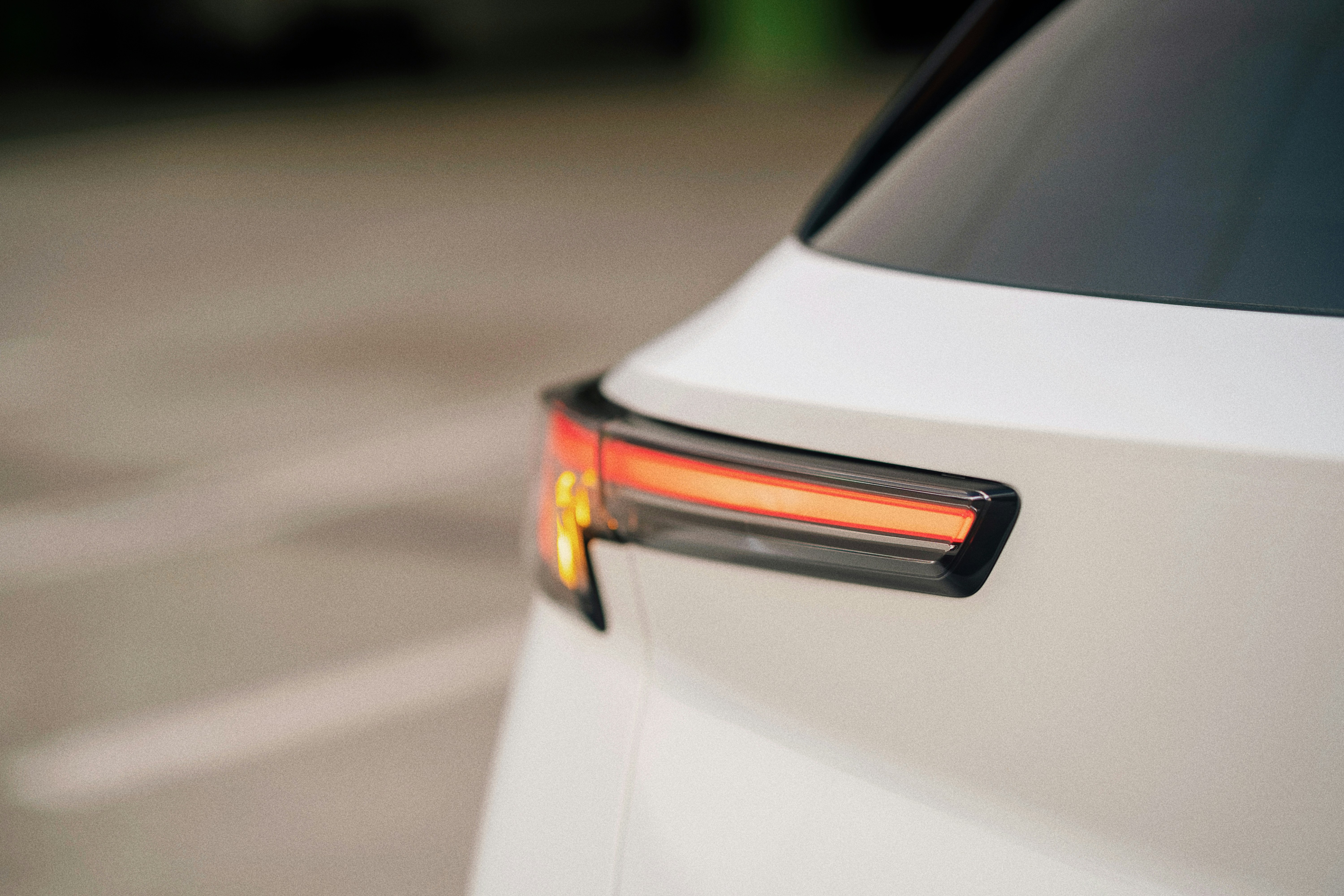 Instrument cluster showing an electric car battery charge and range estimate