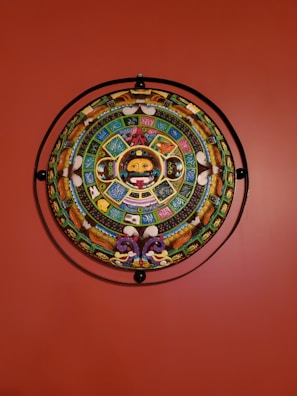 A vibrant graphic design artwork blending spiritual symbols with modern aesthetics.