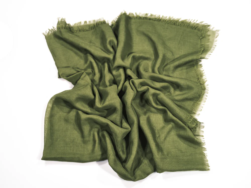 Lightweight Scarf — Olive