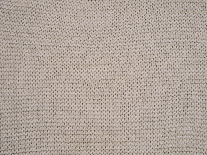 Textura de tela de punto blanca