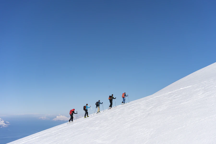 Ski alpin dans les Alpes