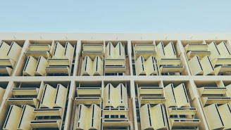 a very tall building with lots of windows