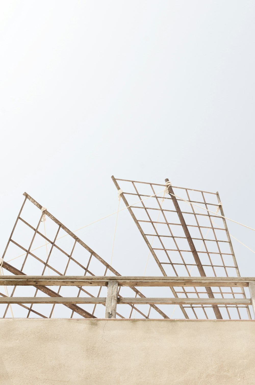 a bird is perched on the roof of a building