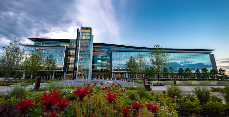 Modern office building