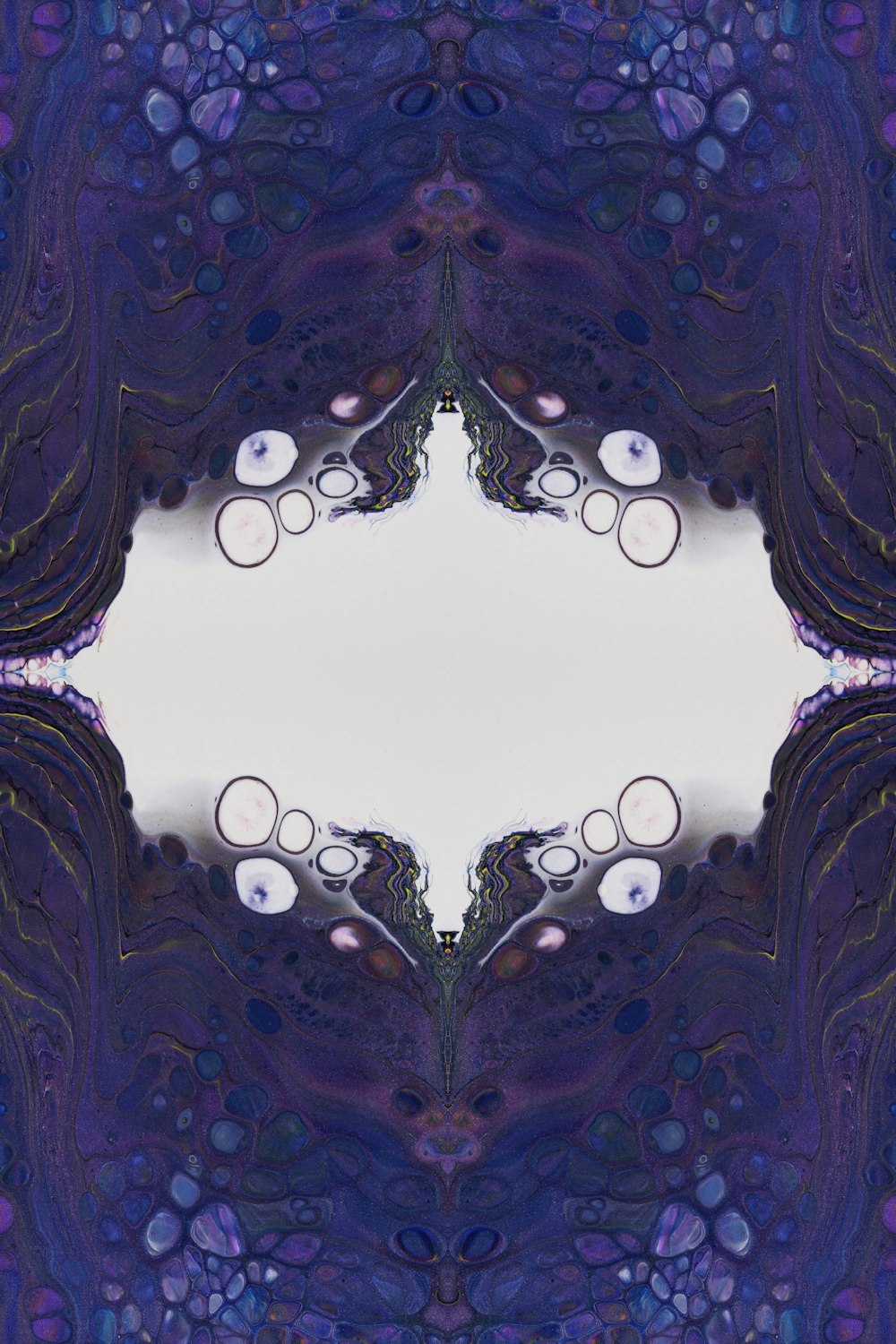 an abstract image of a blue and purple pattern