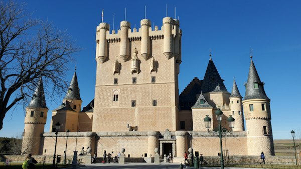 The Alcázar’s towers and turrets — Segovia, Spain