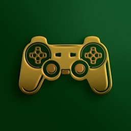 a close up of a video game controller