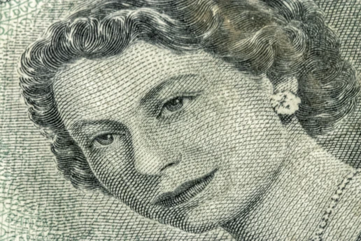 a close up of a ten dollar bill
