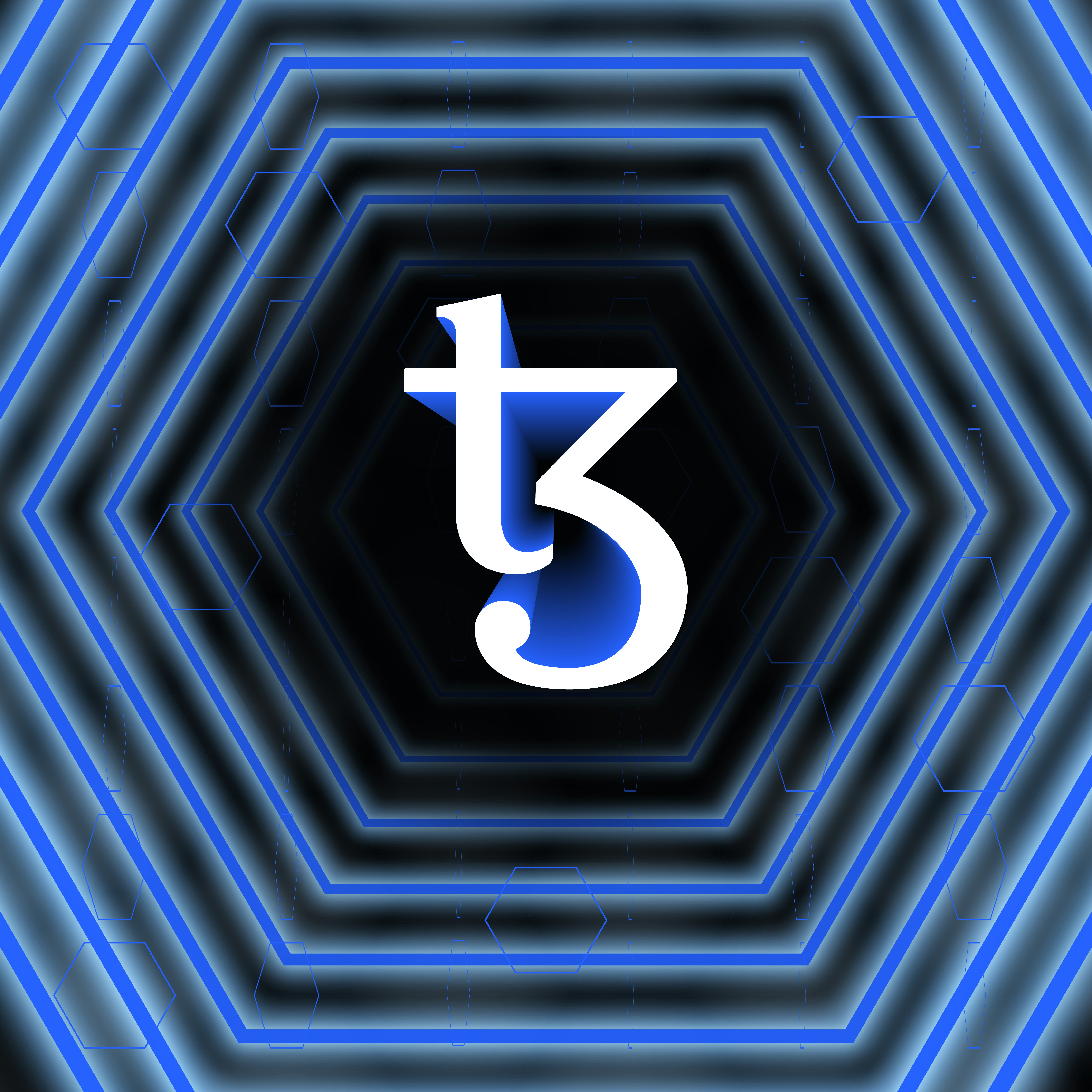 illustration of tezos blockchain