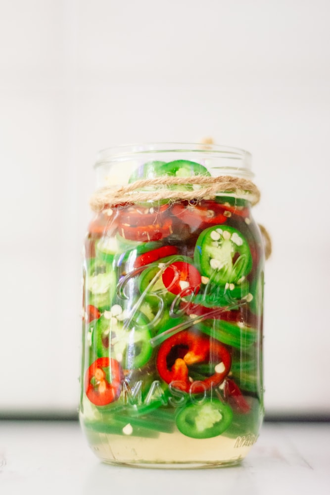 jalapeno peppers in pickling liquid from unsplash}