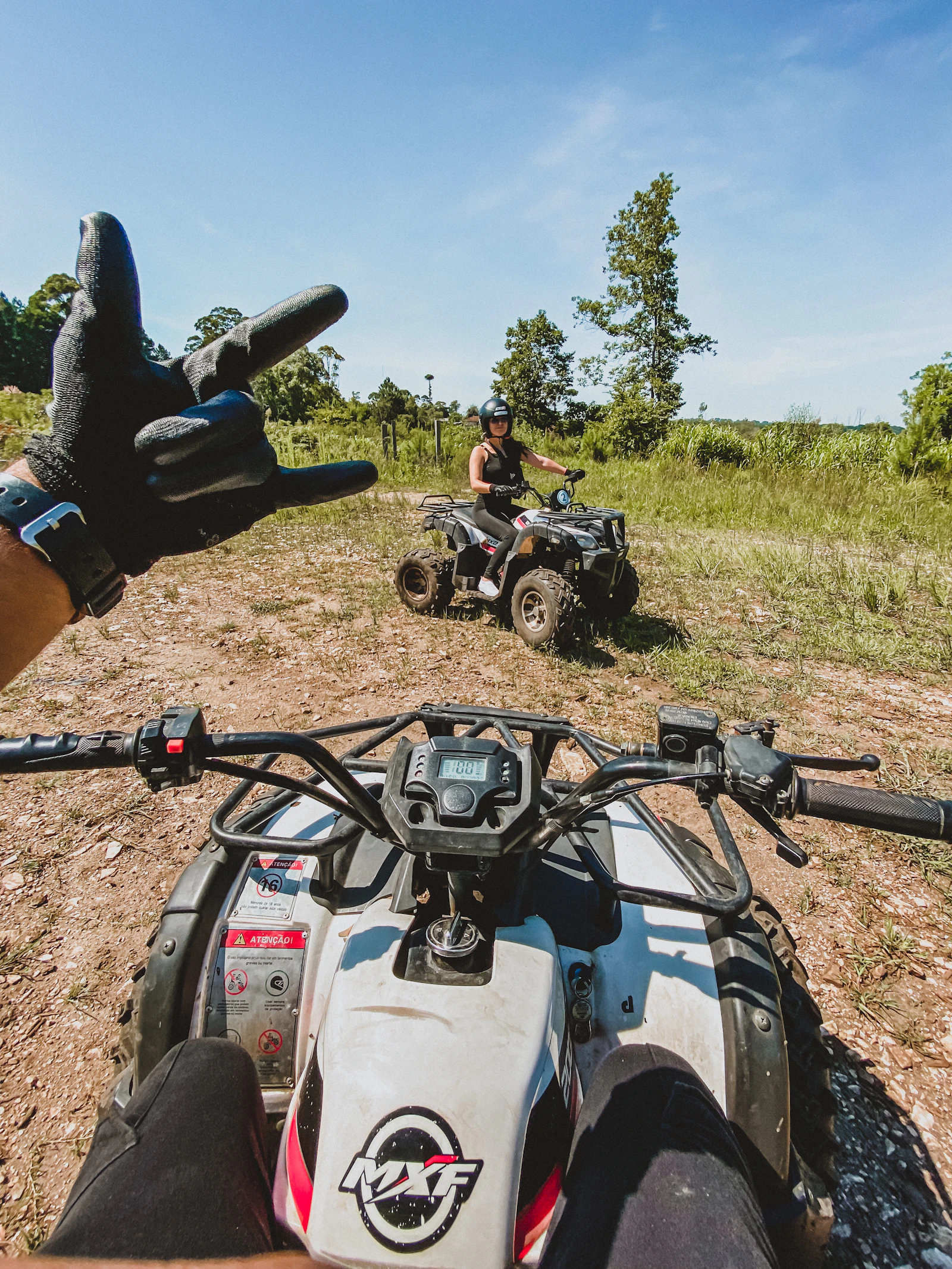 Petualangan ATV melintasi jalur alam Bali