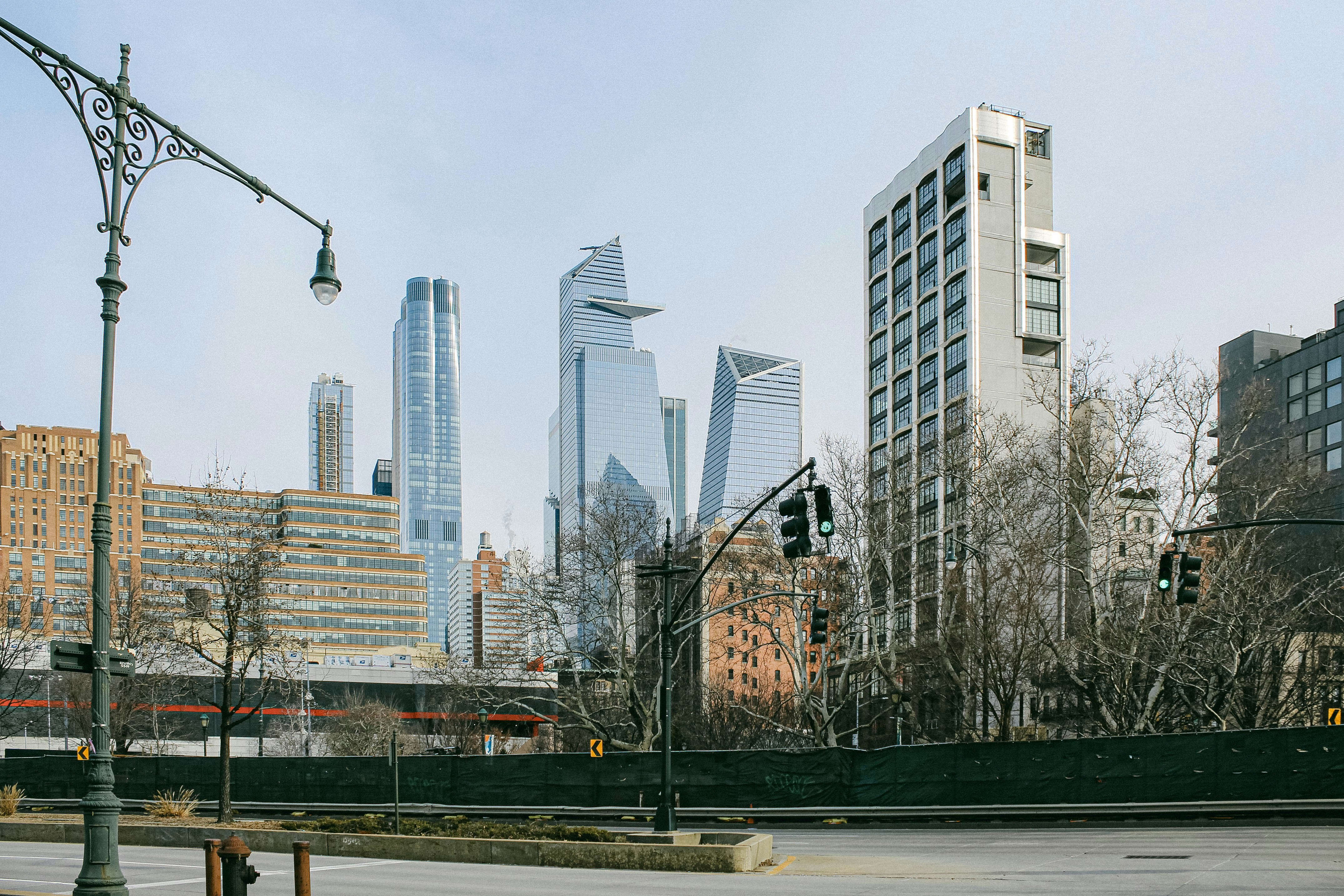 Modern corporate office building