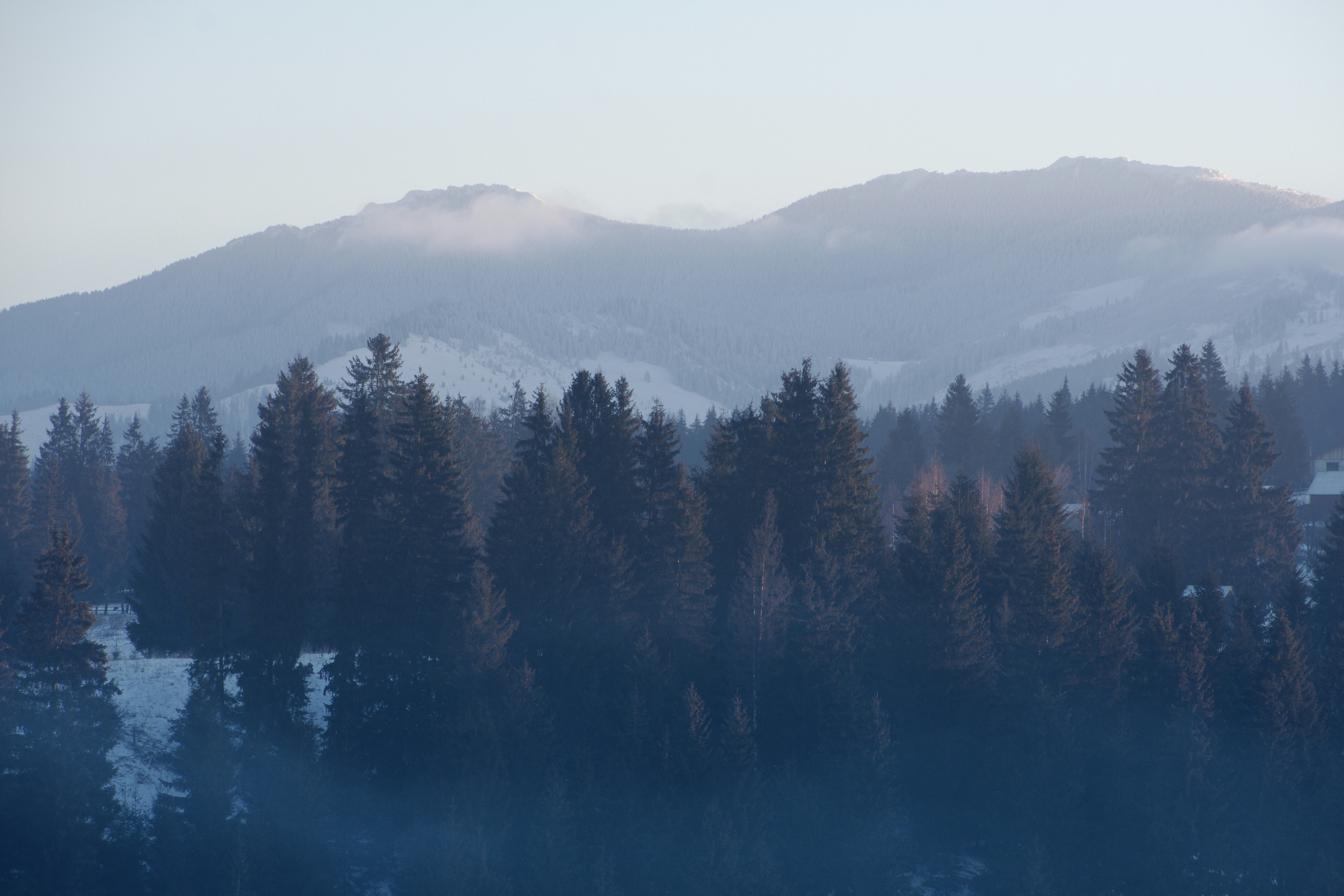 Winter in Romania