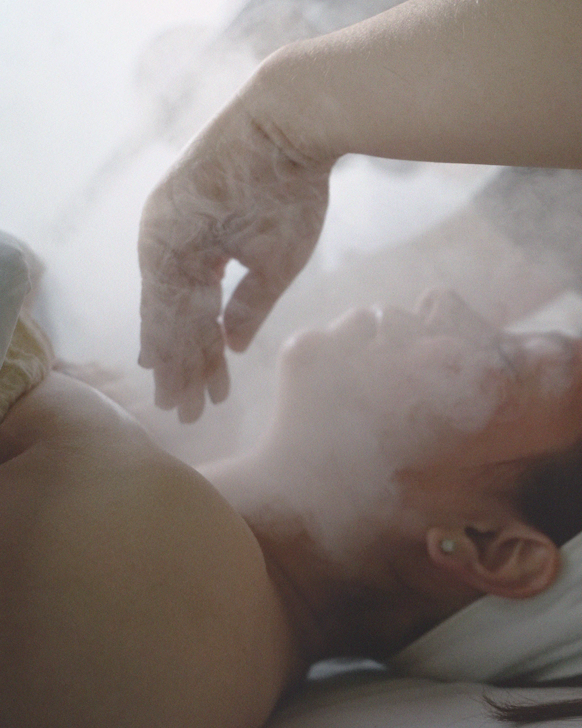 Relaxing Moroccan steam bath treatment