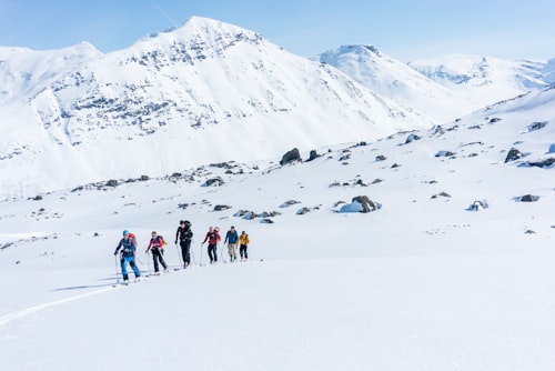 Ski Touring "Uphill Skiing" Tour (In bounds) 