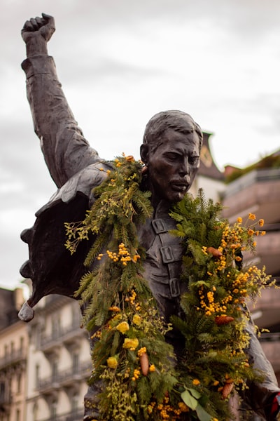 Freddie Mercury statue - Switzerland