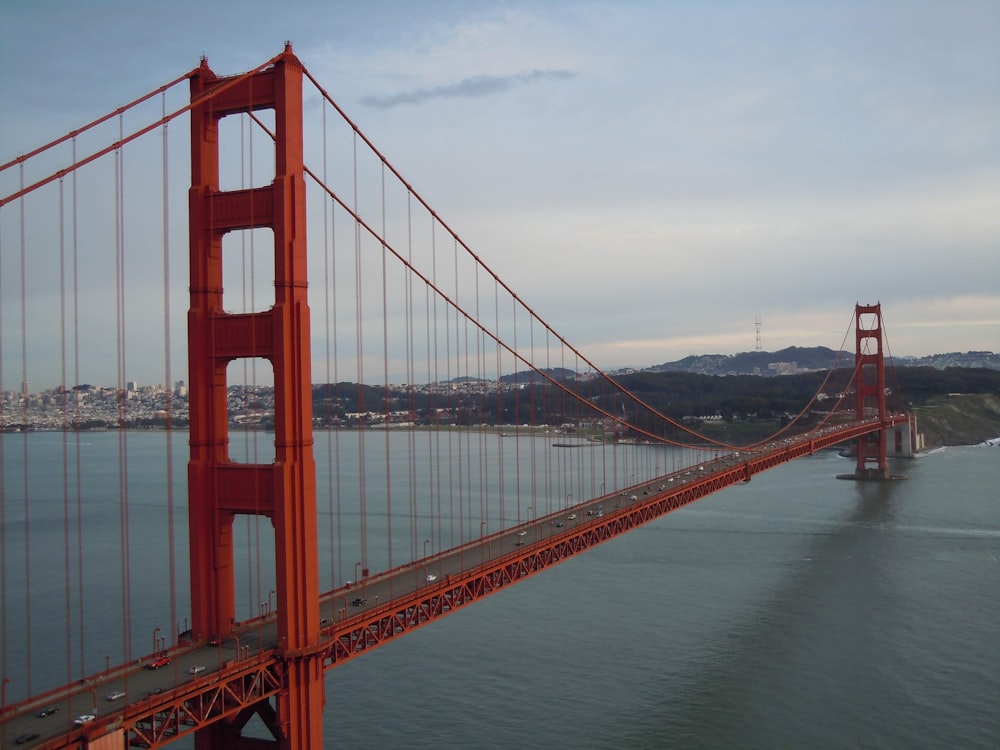 a view of the golden gate bridge in san francisco