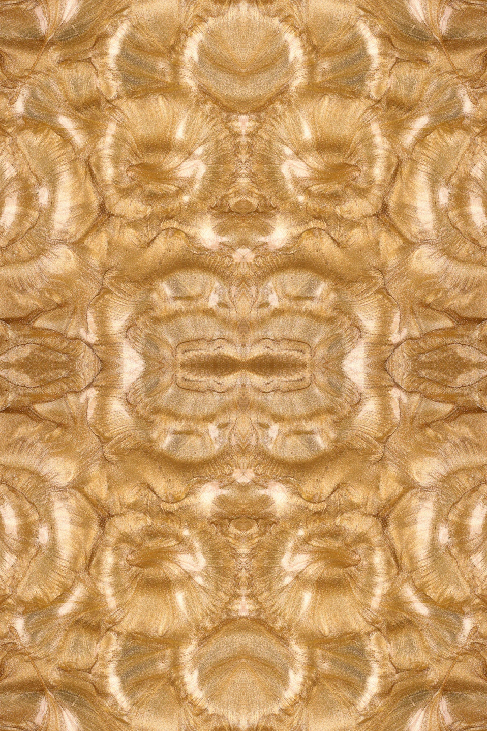 a gold and white background with a circular design