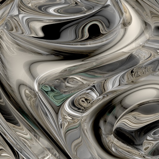 a black and white abstract background with curves