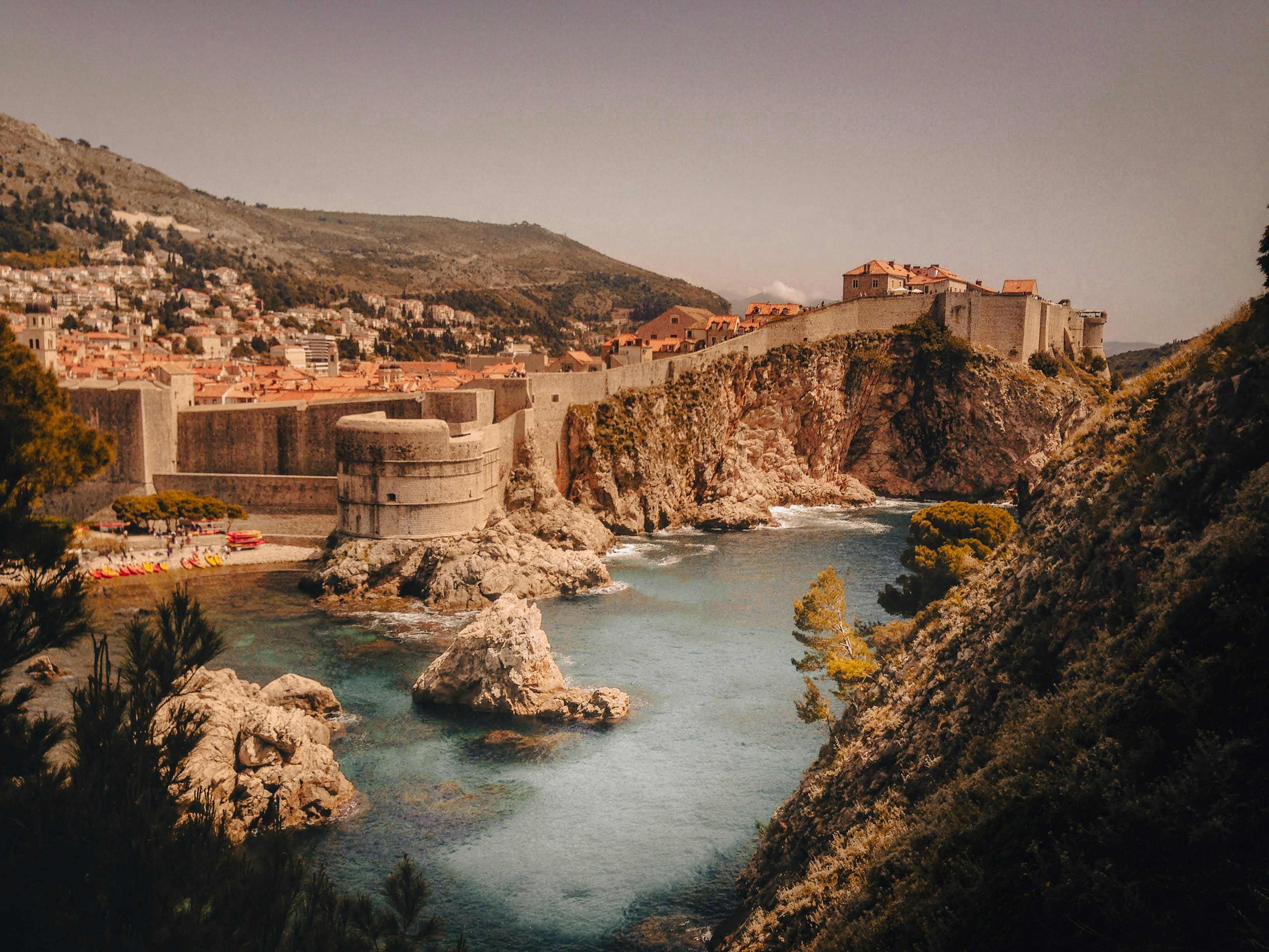Dubrovnik from afar 