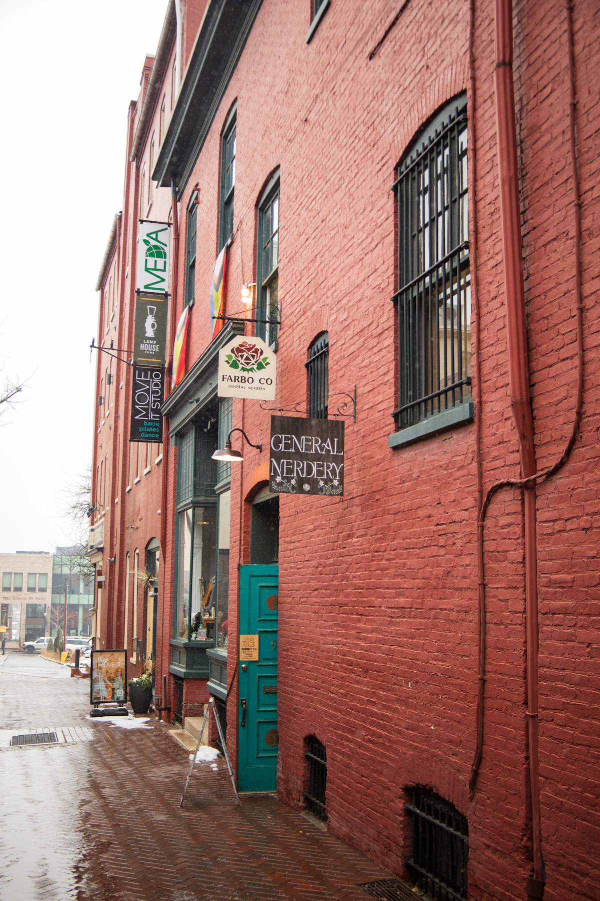 Historic brick building