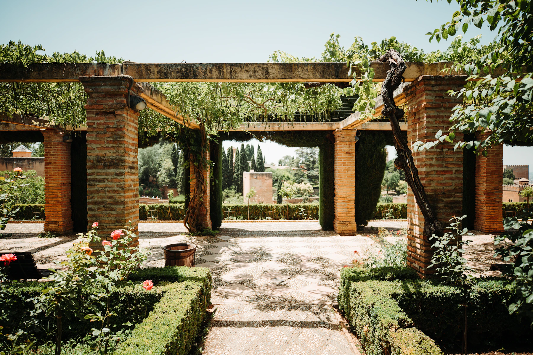 Jardines históricos de la Alhambra en España
