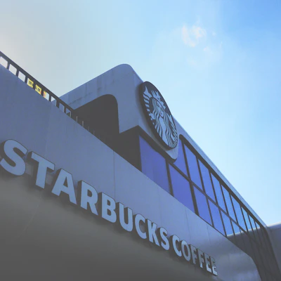 Screenshot of a sleek, modern website built for a local coffee shop.