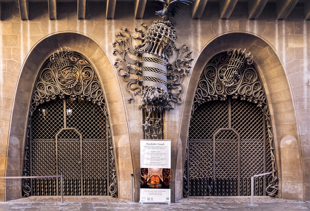 Palau Güell en Barcelona,  obra de Antonio Gaudí