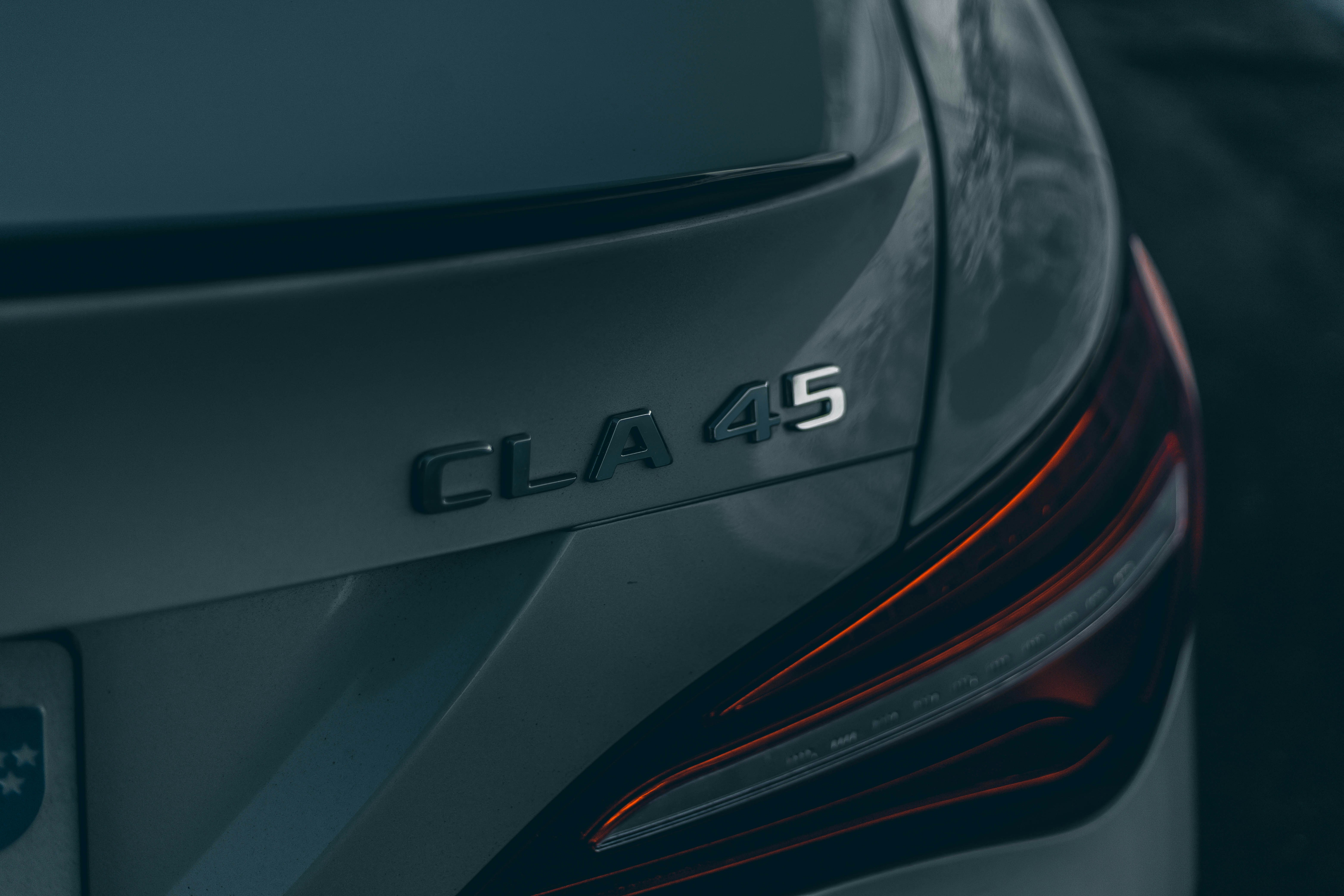 A close up of the rear end of a car