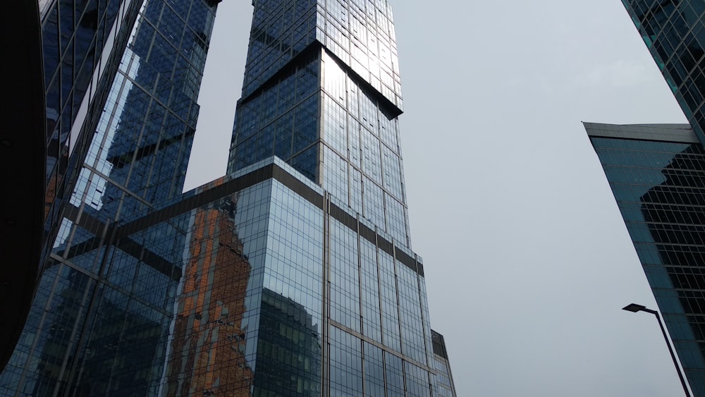 a very tall building with a lot of windows