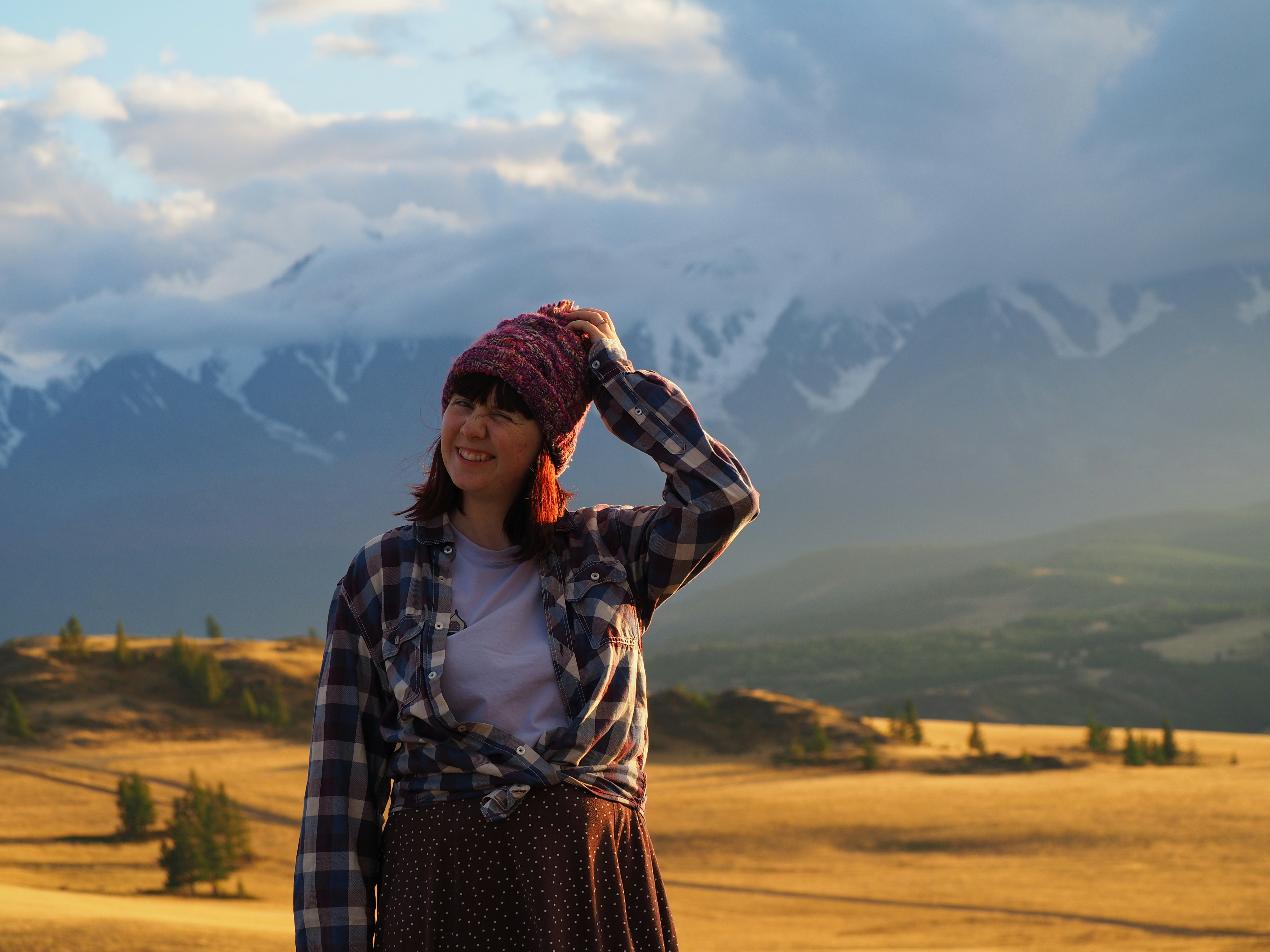 Travelling in russian mountains