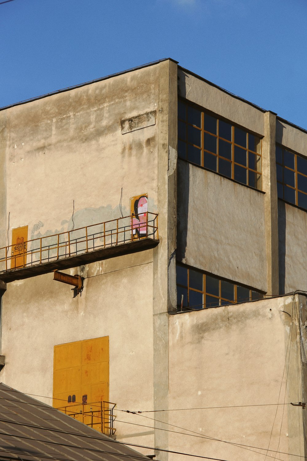 a tall building with a clock on the side of it