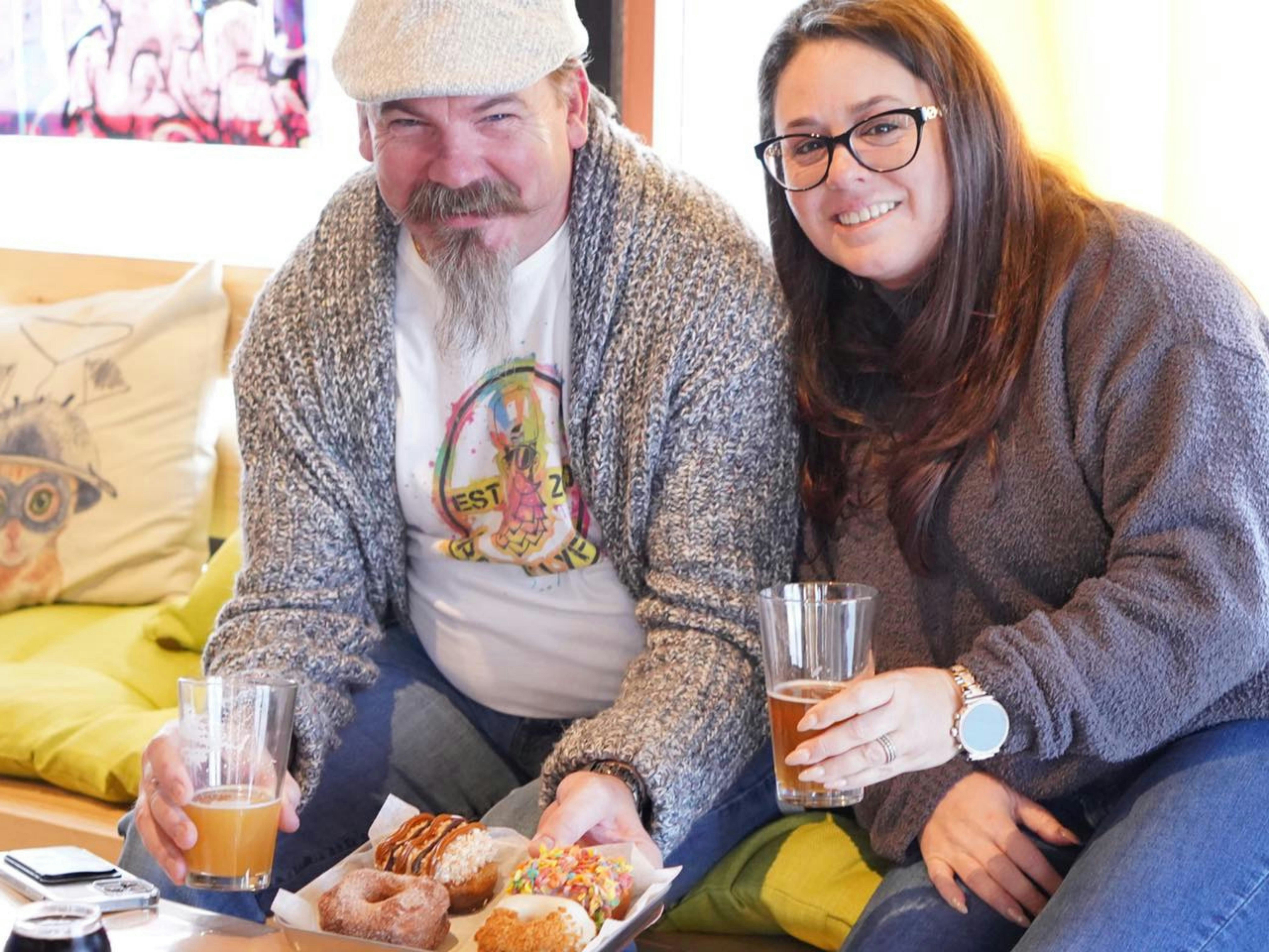Yeasty Brews Artisanal Beers - Beer and Doughnuts Pairing